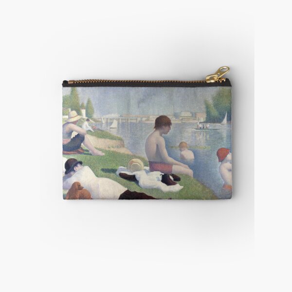 Item preview, Seated Nude by Georges Seurat: Neo Impressionist Pointillist Fine Art Poster designed and sold by artofuniverse.