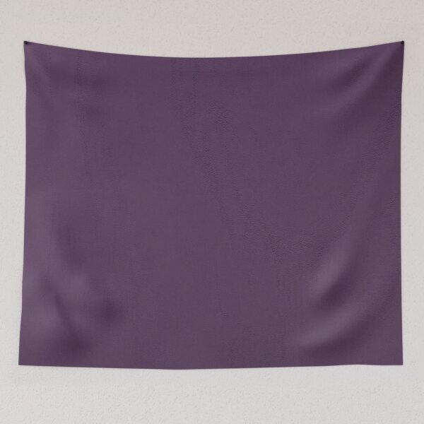 Item preview, Minimalist Deep Purple Texture | Solid Eggplant Purple Abstract Art designed and sold by Midnight Veil Designs.