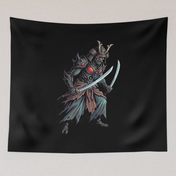 Item preview, Horror Alien Samurai designed and sold by ReneMM.