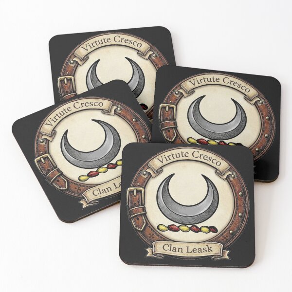 Item preview, Clan Leask Crest designed and sold by BagTown Clans.