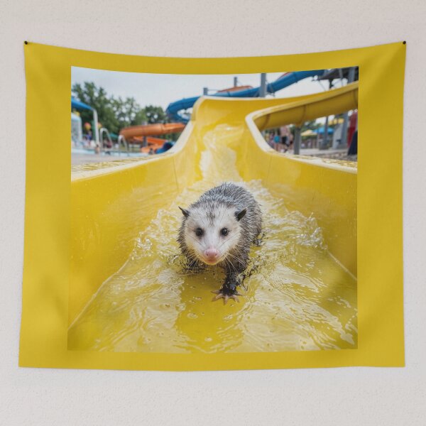 Item preview, Opossum at the Water Park designed and sold by Tridentulus.