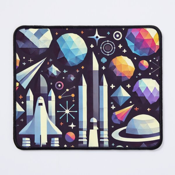 Item preview, space themed pattern designed and sold by TEEJAMBOREE.