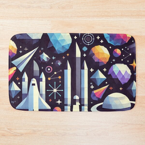 Item preview, space themed pattern designed and sold by TEEJAMBOREE.