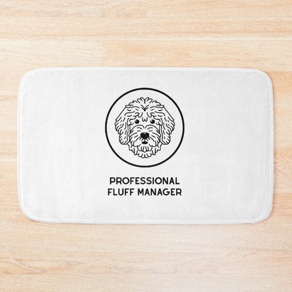Item preview, Goldendoodle Cute Line Art Design Profesional Fluff Manager designed and sold by PeriwinkleStone.