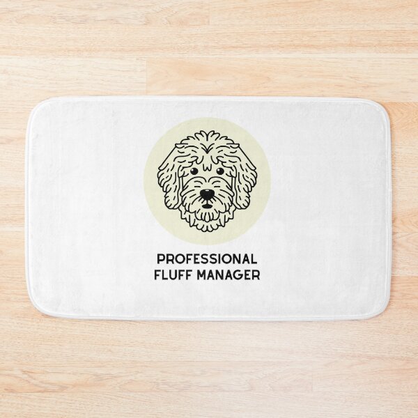 Item preview, Goldendoodle Cute Line Art Design Profesional Fluff Manager designed and sold by PeriwinkleStone.