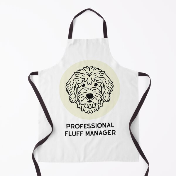 Item preview, Goldendoodle Cute Line Art Design Profesional Fluff Manager designed and sold by PeriwinkleStone.