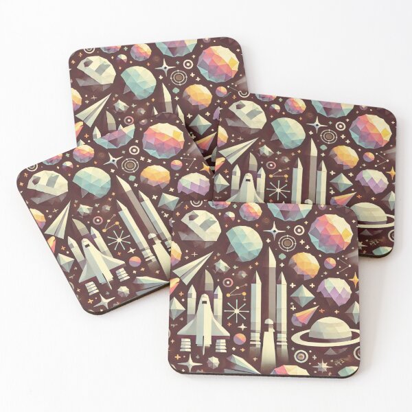 Item preview, space themed pattern designed and sold by TEEJAMBOREE.