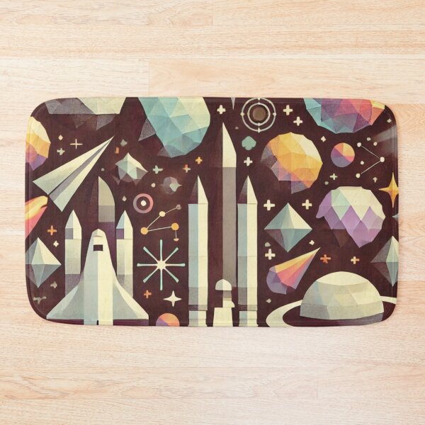Item preview, space themed pattern designed and sold by TEEJAMBOREE.