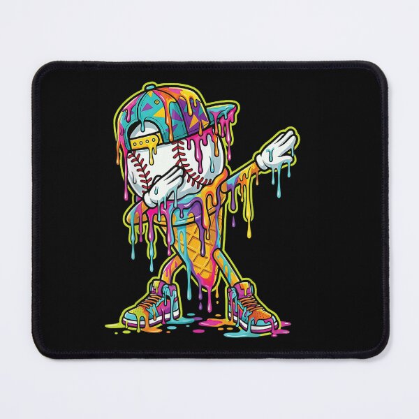 Item preview, Dripping Baseball Drip Boys Ice Cream Drip  designed and sold by Ali-printshop.
