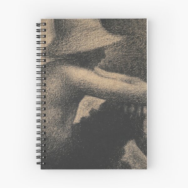 Item preview, Seated Boy With Straw Hat by Georges Seurat: Meditative Figurative Poster designed and sold by artofuniverse.