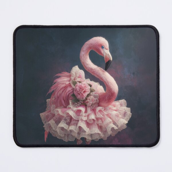 Item preview, Pink Flamingo in Pink Dress designed and sold by AImazeD.