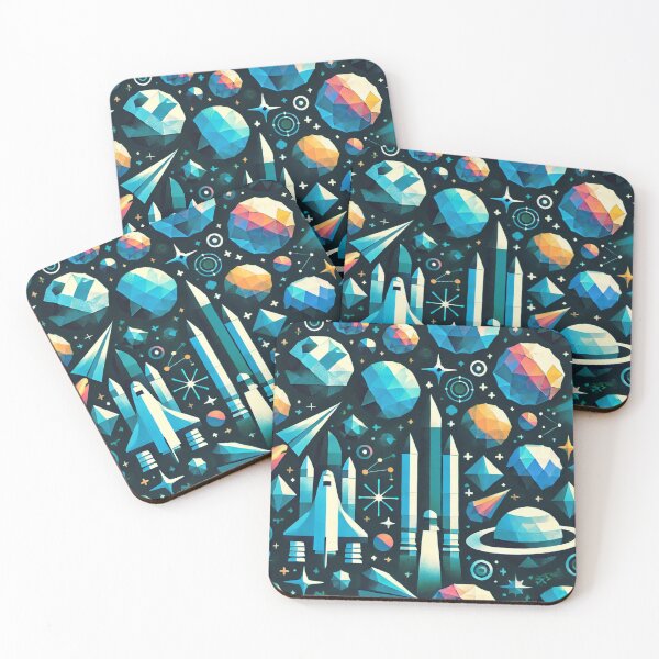 Item preview, space themed pattern designed and sold by TEEJAMBOREE.