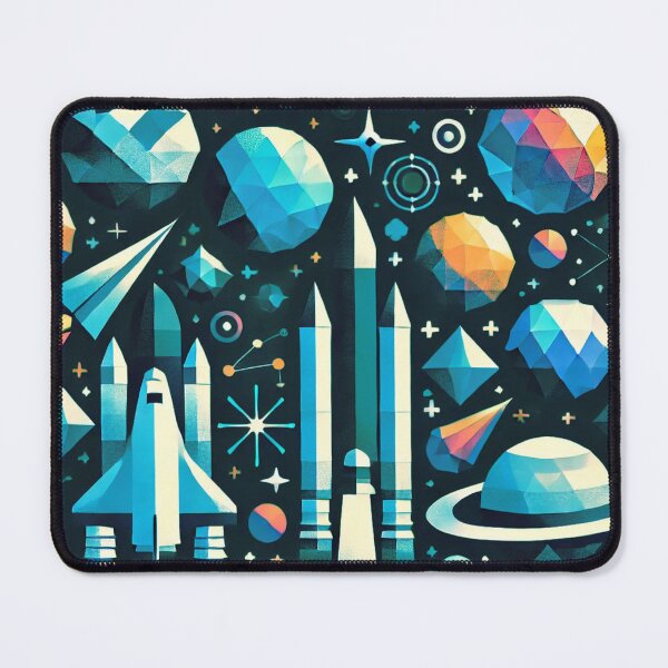 Item preview, space themed pattern designed and sold by TEEJAMBOREE.