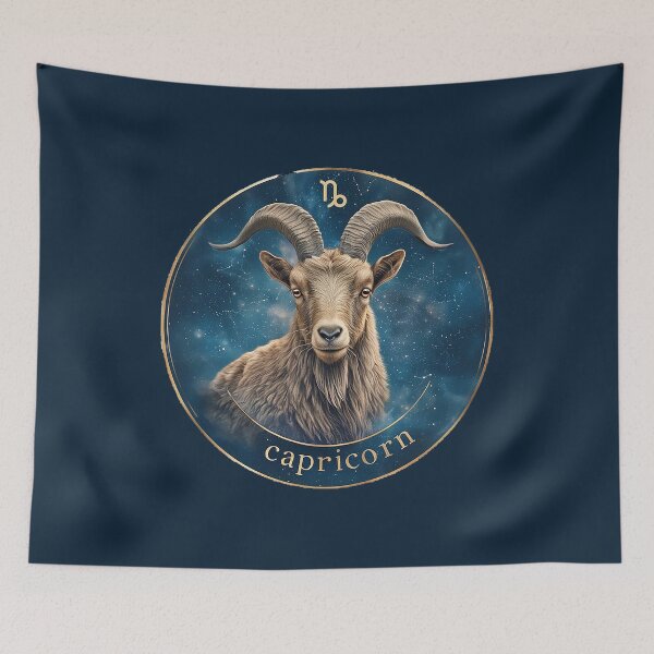 Artikelvorschau, Handyhülle, Aufkleber, T-Shirt mit Steinbock-Sternzeichen entworfen und verkauft von candiscamera.