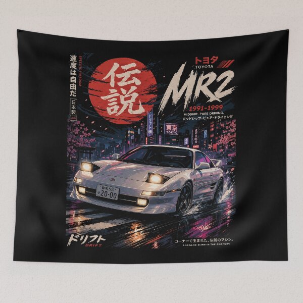 Item preview, Toyota MR2 SW20 Tokyo Drift 1991-1999 | JDM Japanese Drift Car v2 designed and sold by storelibertys.