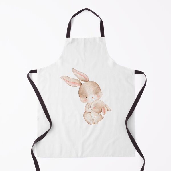 Item preview, Watercolor Mother and Baby Rabbit - Adorable Spring Bunny Gift designed and sold by FuzionRaptor.