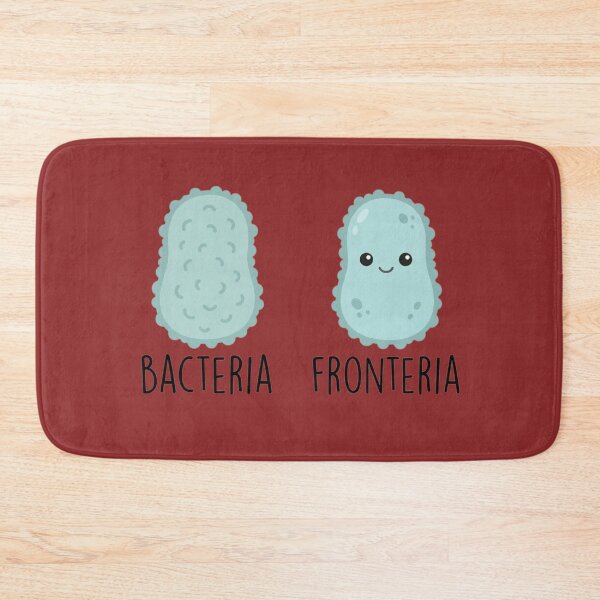 Item preview, Bacteria vs Fronteria - Funny Science Pun designed and sold by TinyJoy Studio.