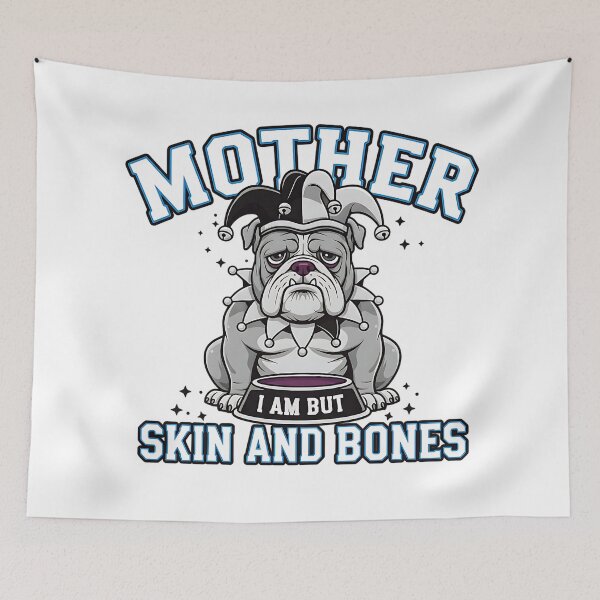 Item preview, funny mardi gras bulldog parade joke art designed and sold by ArtDesignTp.