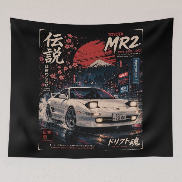 Item preview, Toyota MR2 SW20 Tokyo Drift 1991-1999 | JDM Japanese Drift Car v1 designed and sold by storelibertys.
