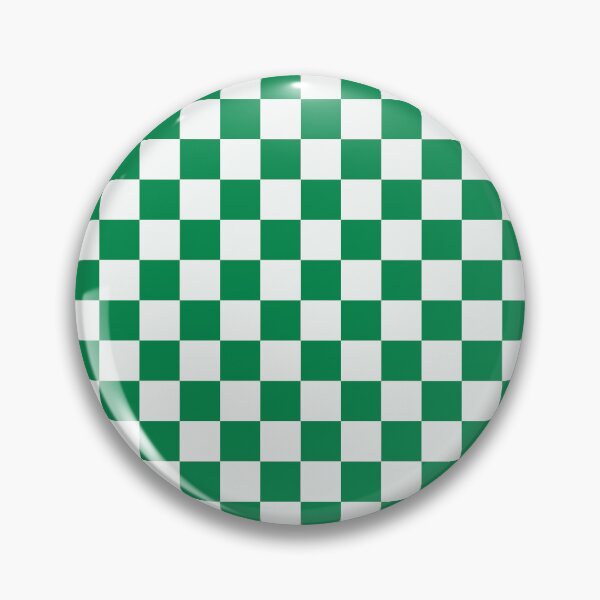 Item preview, Green and White Check, Chequered Pattern designed and sold by Jeallan Designs.