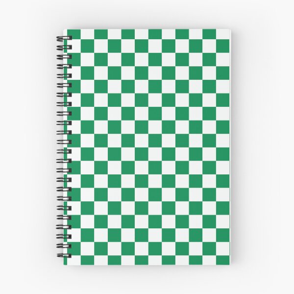 Item preview, Green and White Check, Chequered Pattern designed and sold by Jeallan Designs.