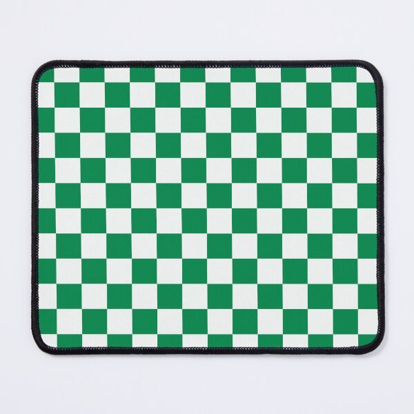 Item preview, Green and White Check, Chequered Pattern designed and sold by Jeallan Designs.
