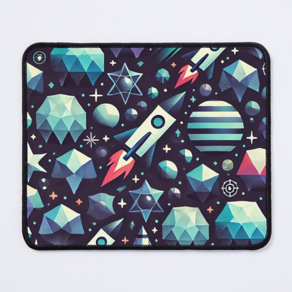 Item preview, space themed pattern designed and sold by TEEJAMBOREE.