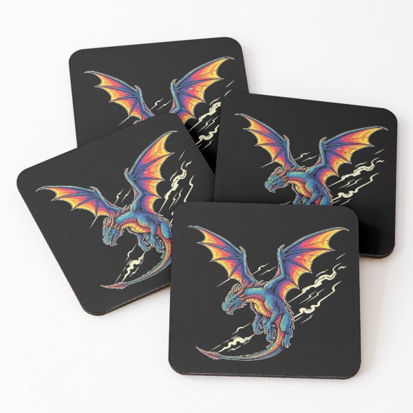 Item preview, POP ART DRAGON IN FLIGHT designed and sold by Sonofwilliam.