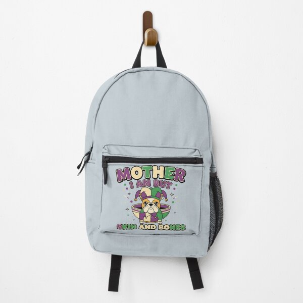Item preview, bulldog skin and bones carnival humor design designed and sold by ArtDesignTp.