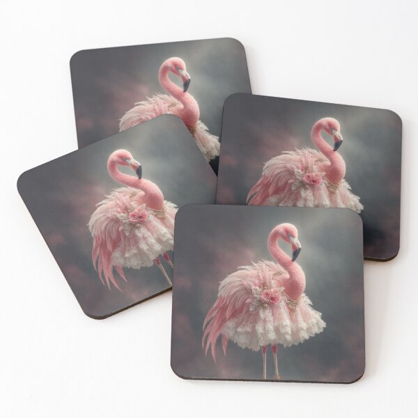 Item preview, Pink Flamingo in Pink Dress designed and sold by AImazeD.