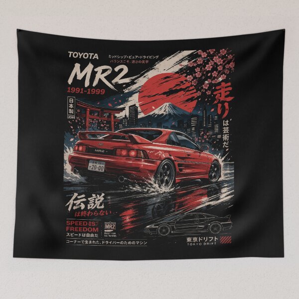 Item preview, Toyota MR2 SW20 Tokyo Drift 1991-1999 | JDM Japanese Drift Car v3 designed and sold by storelibertys.
