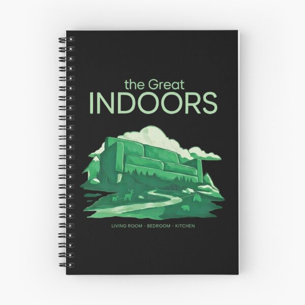 Item preview, The Great Indoors Couch Wilderness Adventure designed and sold by TshirtsOnline-.