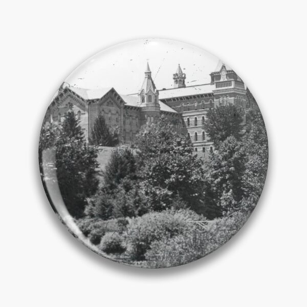 Item preview, Athens Lunatic Asylum Worn Out Photograph designed and sold by GhostlyWorld.
