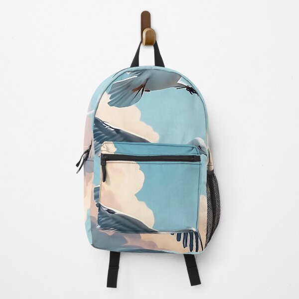Item preview, Soaring High: Seagulls in the Pastel Sky designed and sold by Serene Strokes Art.
