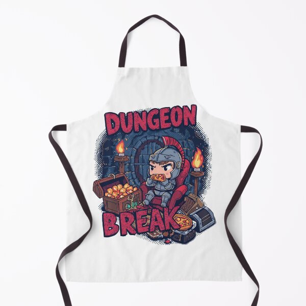 Item preview, Dungeon Snack Break – Funny Retro RPG Pixel Design designed and sold by Dhenin Studio.