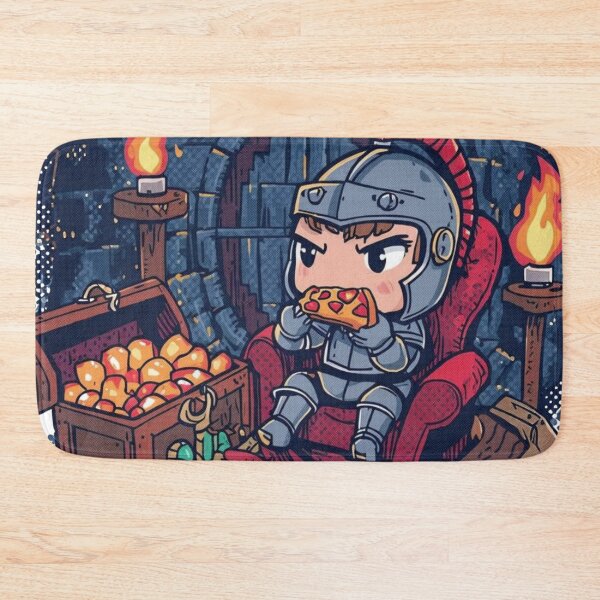 Item preview, Dungeon Snack Break – Funny Retro RPG Pixel Design designed and sold by Dhenin Studio.