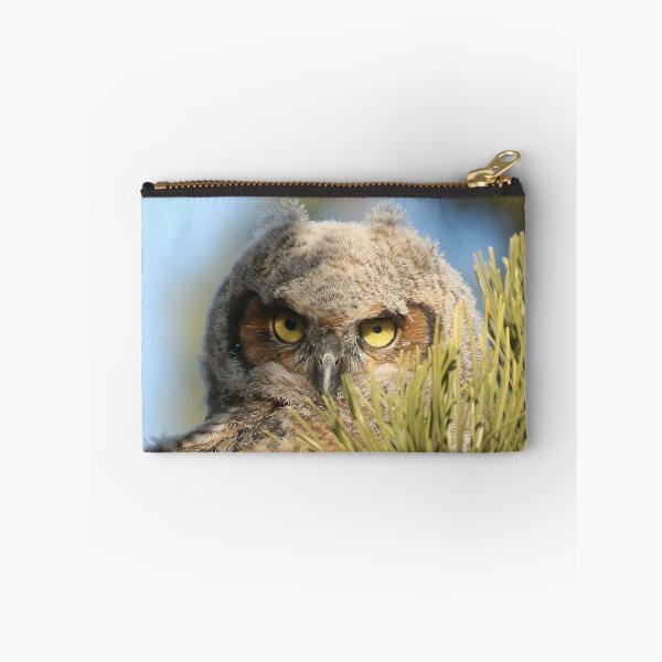 Item preview, Great horned owlet designed and sold by locustgirl.