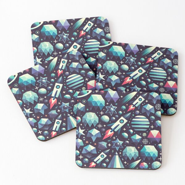 Item preview, space themed pattern designed and sold by TEEJAMBOREE.