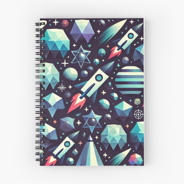Item preview, space themed pattern designed and sold by TEEJAMBOREE.