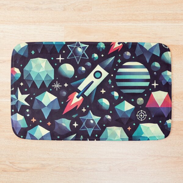 Item preview, space themed pattern designed and sold by TEEJAMBOREE.