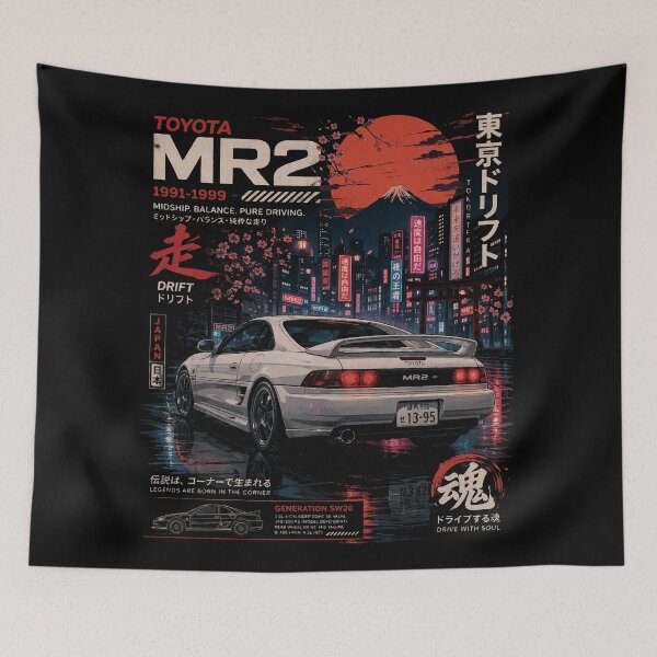 Item preview, Toyota MR2 SW20 Tokyo Drift 1991-1999 | JDM Japanese Drift Car v5 designed and sold by storelibertys.