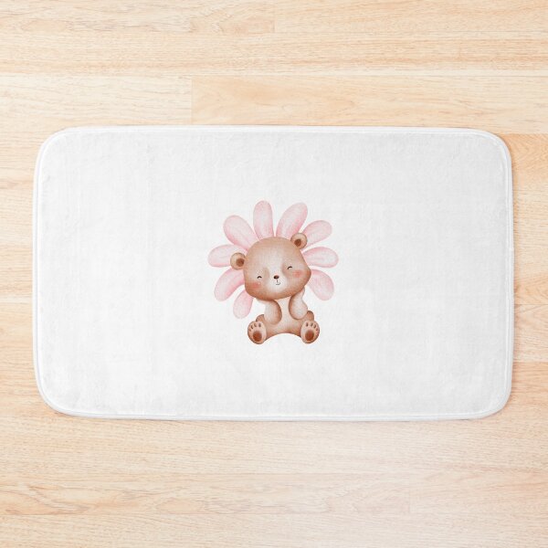 Item preview, Watercolor Teddy Bear with Spring Flowers - Adorable Floral Bear Gift designed and sold by FuzionRaptor.