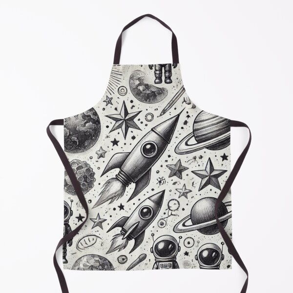 Item preview, space themed pattern designed and sold by TEEJAMBOREE.