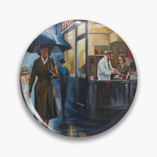 Item preview, Rain at Paradise Café designed and sold by GORDON BRUCE ART.