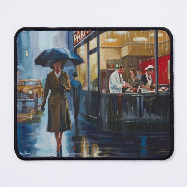 Item preview, Rain at Paradise Café designed and sold by GORDON BRUCE ART.