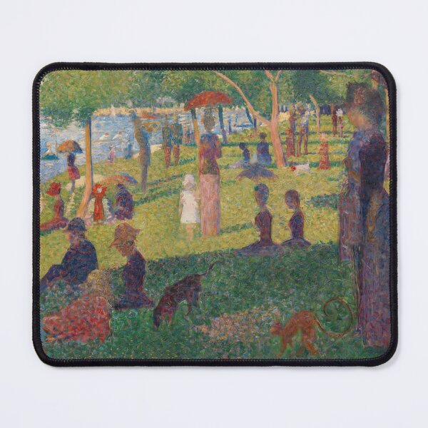 Item preview, Study for a Sunday on La Grande Jatte by Georges Seurat: Neo Impressionist Park Scene designed and sold by artofuniverse.