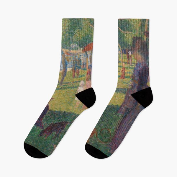 Item preview, Study for a Sunday on La Grande Jatte by Georges Seurat: Neo Impressionist Park Scene designed and sold by artofuniverse.