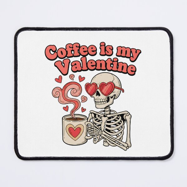 Item preview, funny coffee date valentine caffeine lover art designed and sold by ArtDesignTp.