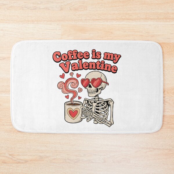 Item preview, funny coffee date valentine caffeine lover art designed and sold by ArtDesignTp.