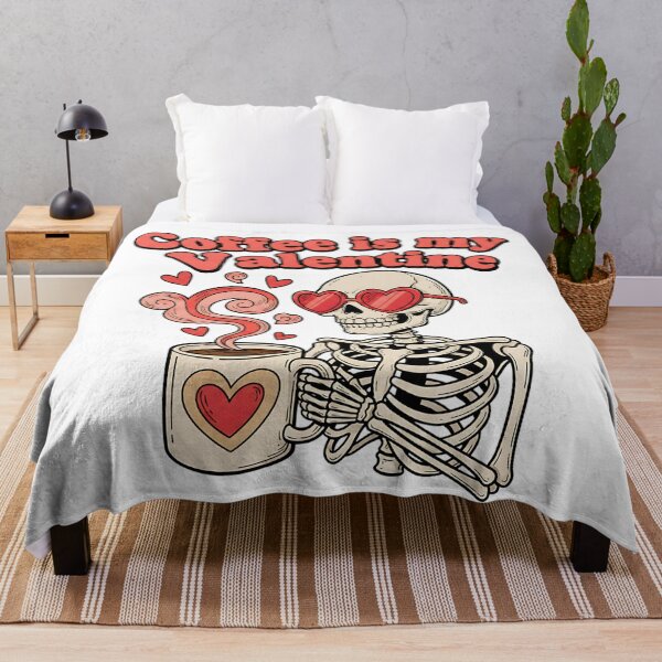 Item preview, funny coffee date valentine caffeine lover art designed and sold by ArtDesignTp.